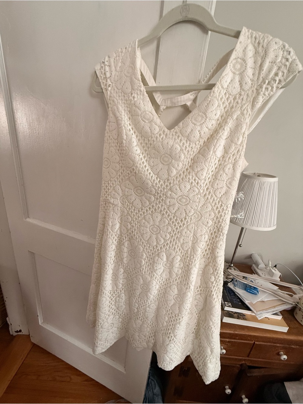 Lilly Pulitzer White Lace Mini Dress